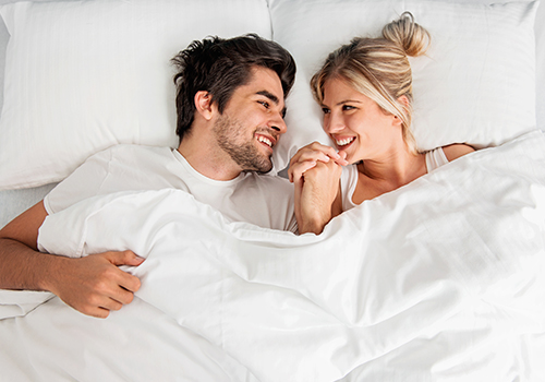 couple in bed